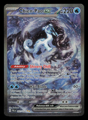 Chien-Pao ex 261/193 Special Illustration Rare Paldea Evolved Pokemon Holo