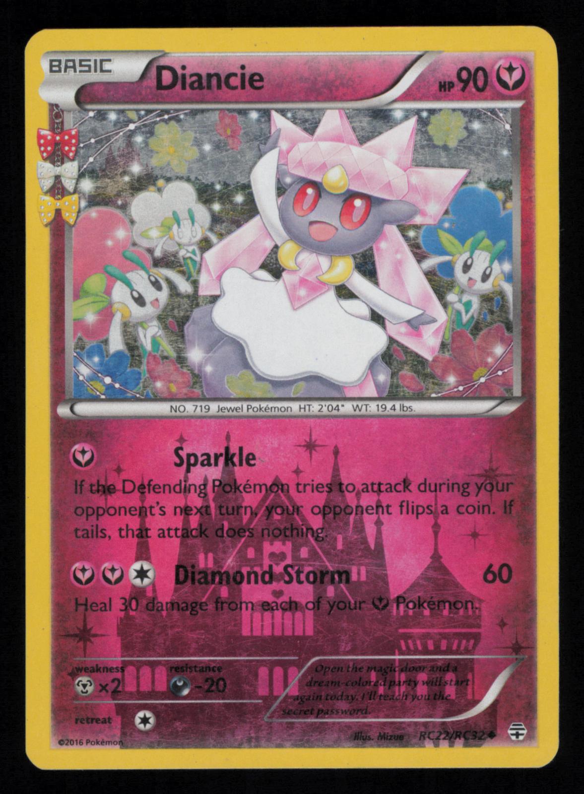 Diancie RC22/RC32 Uncommon Generations Pokemon