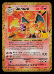 Charizard 4/102 Holo ME: 30th Celebration Classic Collection Pokemon