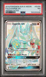 Zygarde Gx Sv65/Sv94 Hidden Fates Pokemon PSA 7 Near Mint