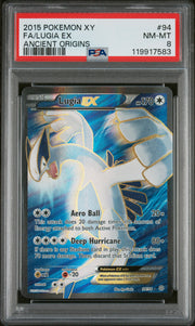 Lugia EX 94/98 Ancient Origins Pokemon PSA 8