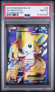 Jirachi EX 98/101 Plasma Blast Pokemon PSA 8