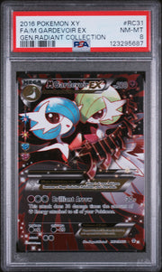 M Gardevoir EX RC31/83 Generations Radiant Collection Pokemon PSA 8