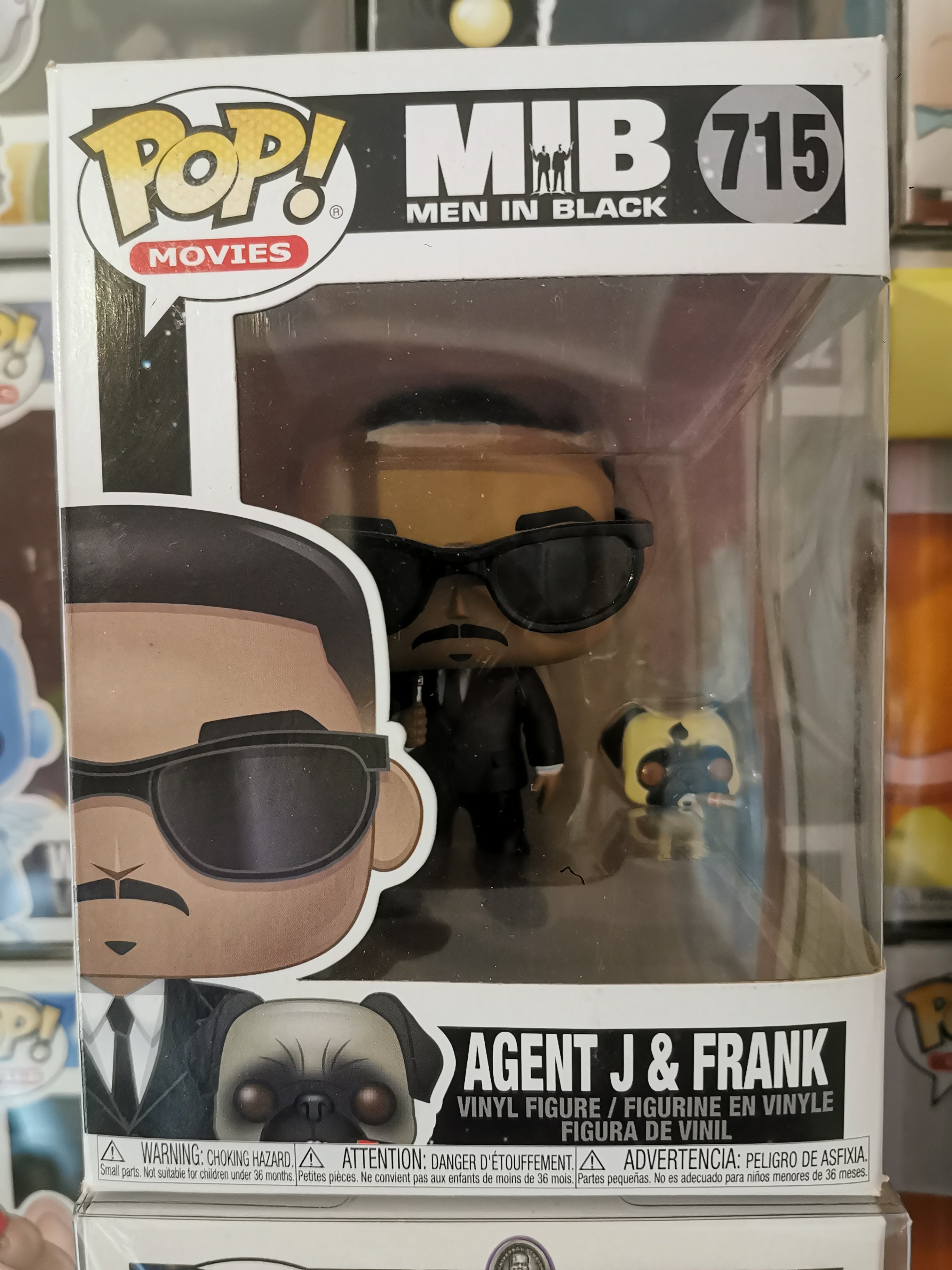Agent J & Frank #715 Men in Black Funko Pop