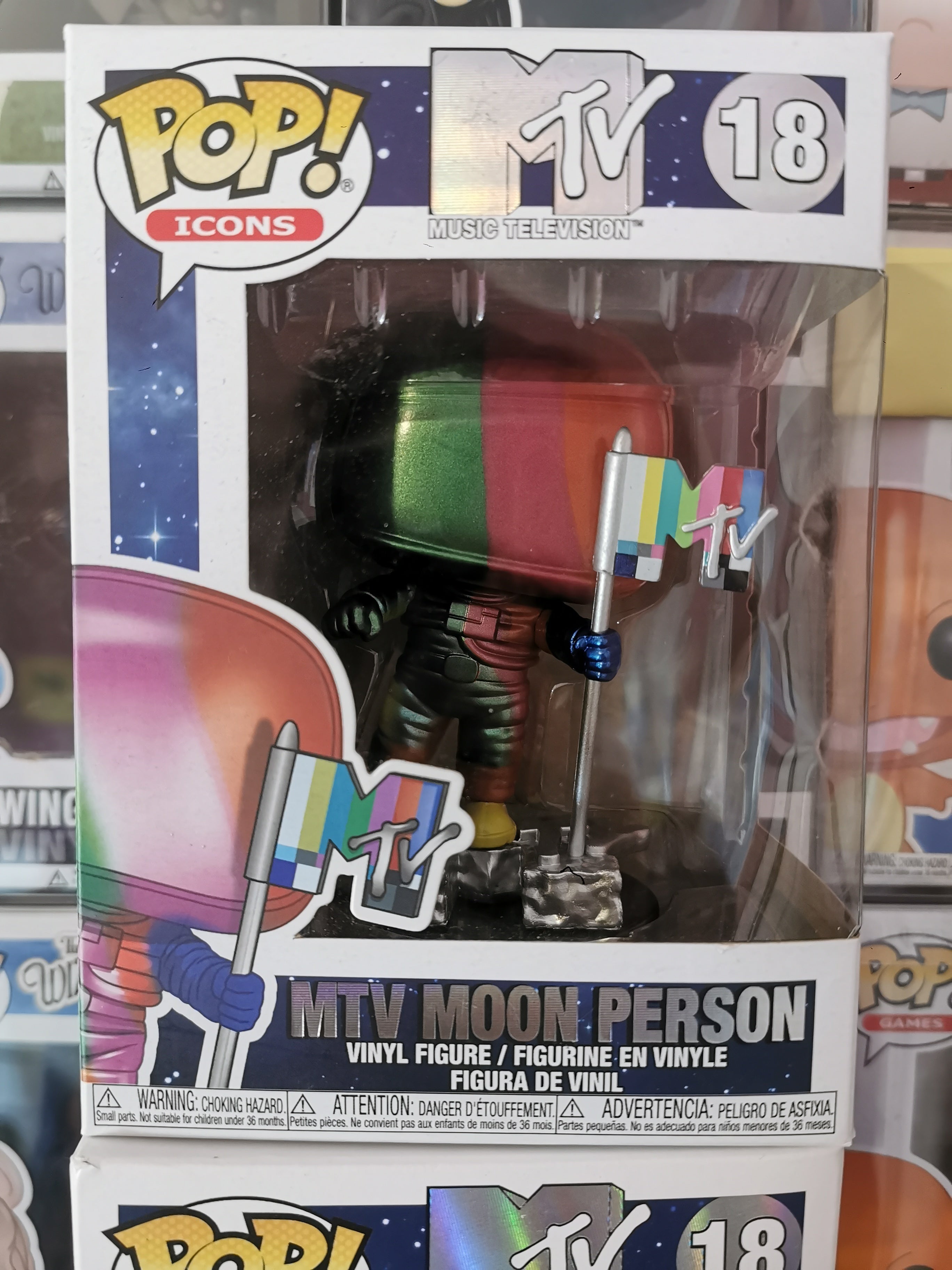 MTV Moon Person #18 MTV Funko Pop
