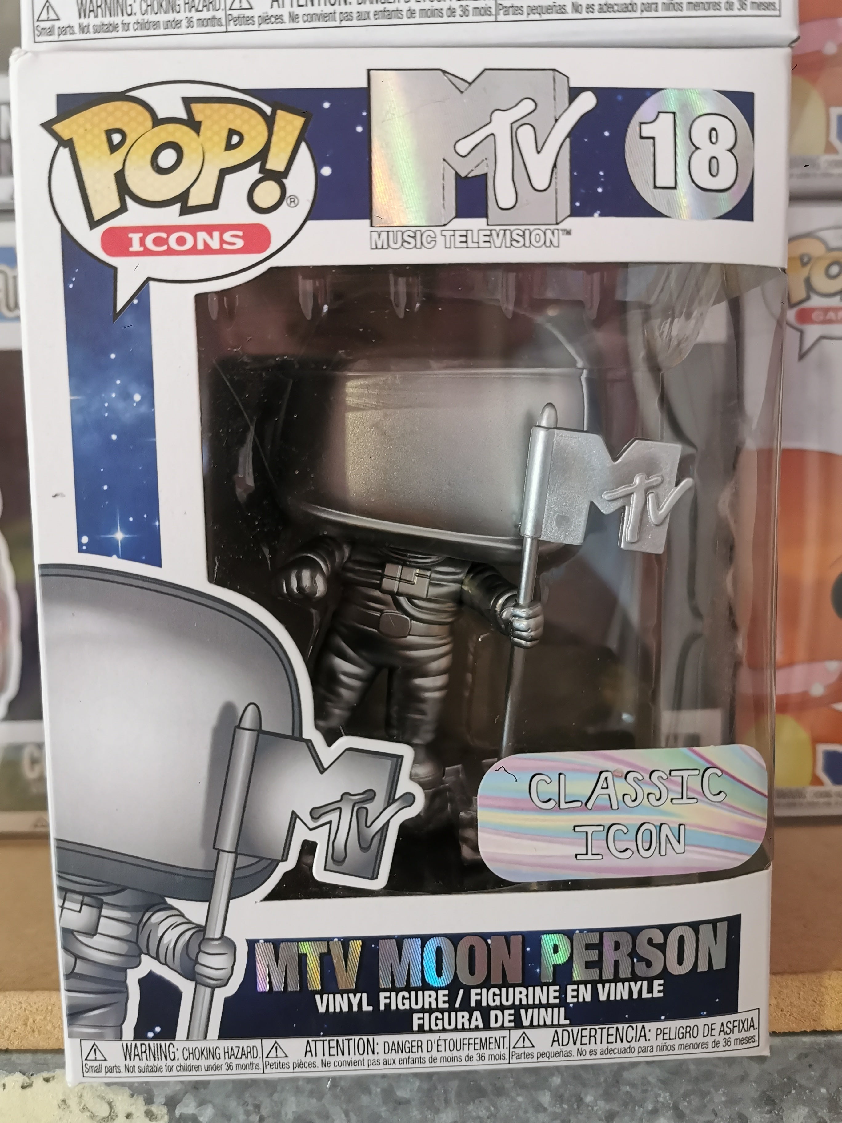 MTV Moon Person #18 MTV Funko Pop