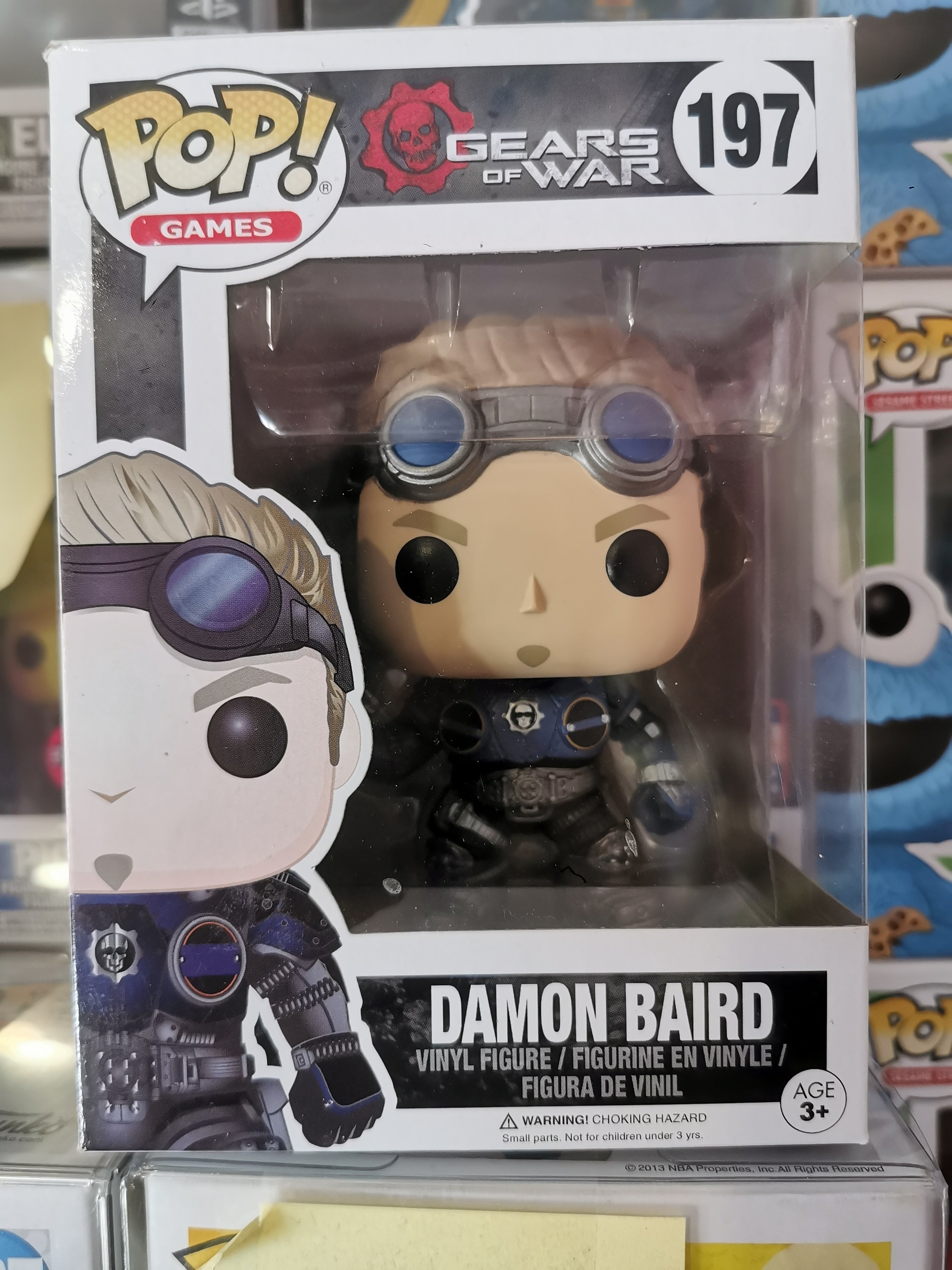 Damon Baird #197 Gears of War Funko Pop