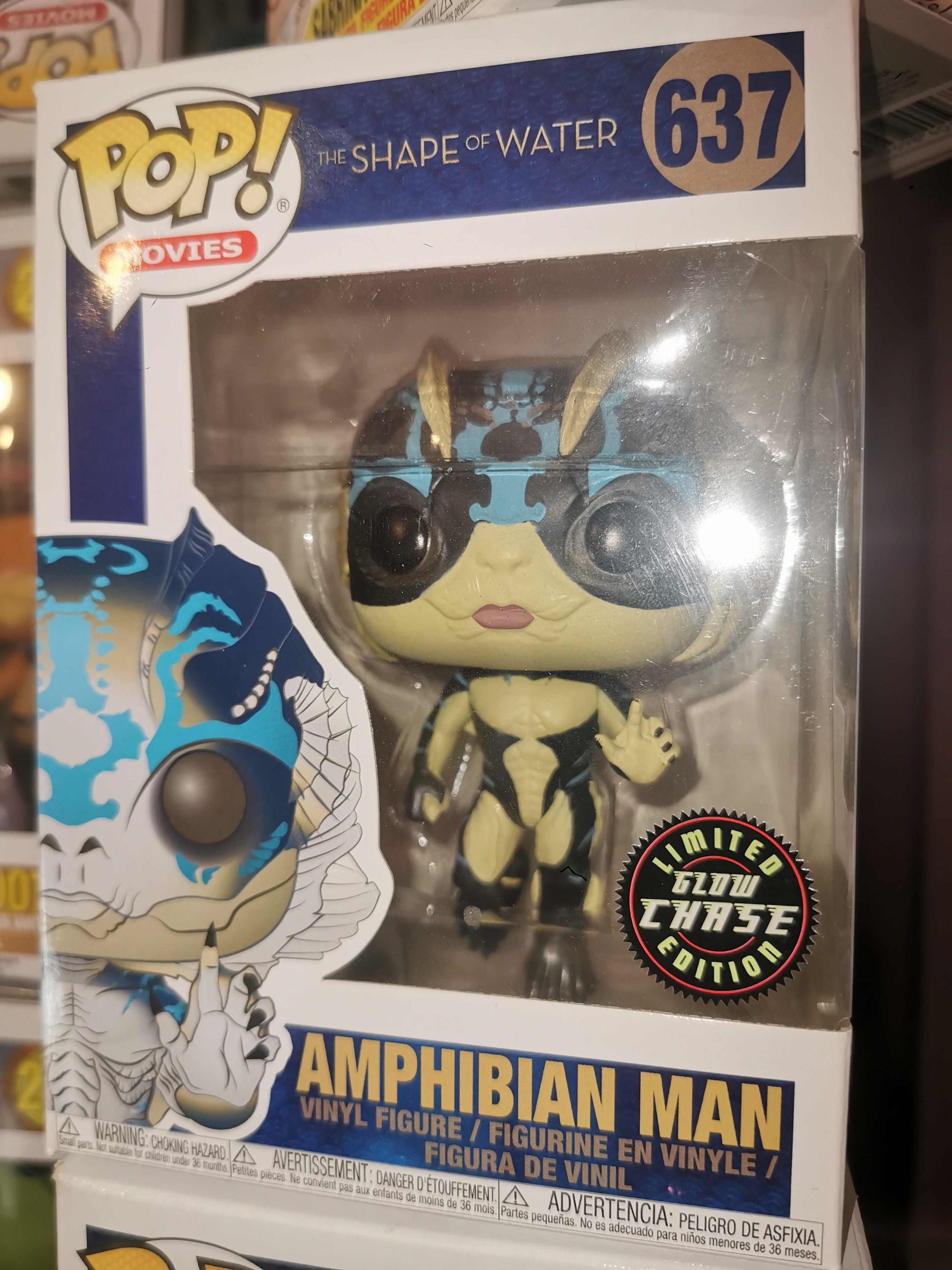 Amphibian Man CHASE #637 The Shape of Water Funko Pop