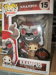 KRAMPUS with Red Cloak & Child #15 Funko POP!