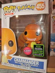 Charmander FLOCKED #455 Pokémon Funko Pop