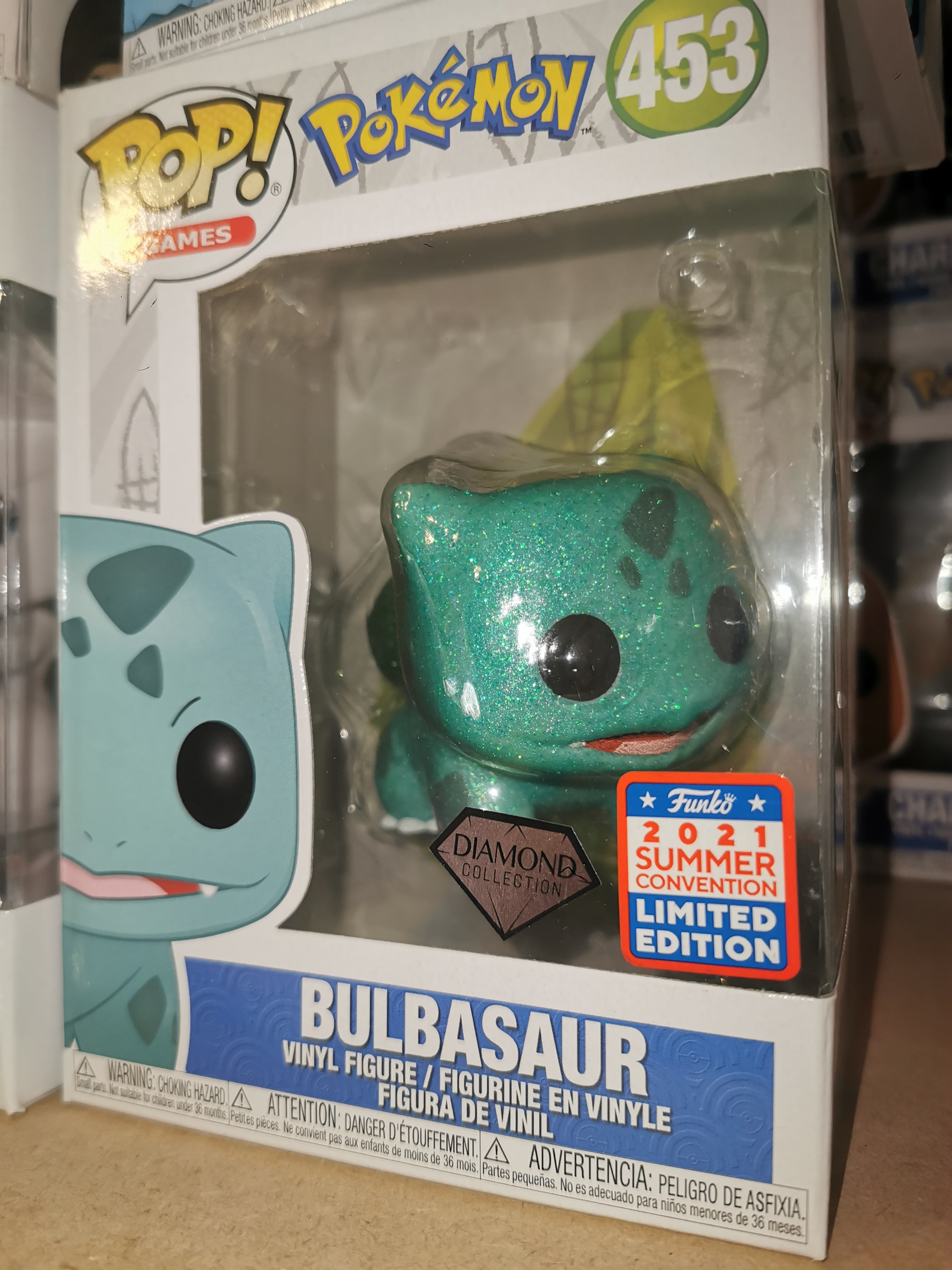 Bulbasaur (Diamond Collection) #453 Pokémon Funko Pop