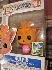 Vulpix FLOCKED #580 Pokémon Funko Pop