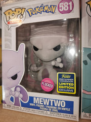 Mewtwo FLOCKED #581 Pokémon Funko Pop