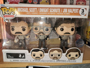 Michael Scott, Dwight Schrute & Jim Halpert #3 The Office Funko Pop