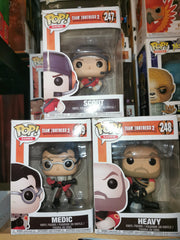 Scout #241,Medic #243,Heavy #242 Team Fortress 2 Funko Pop