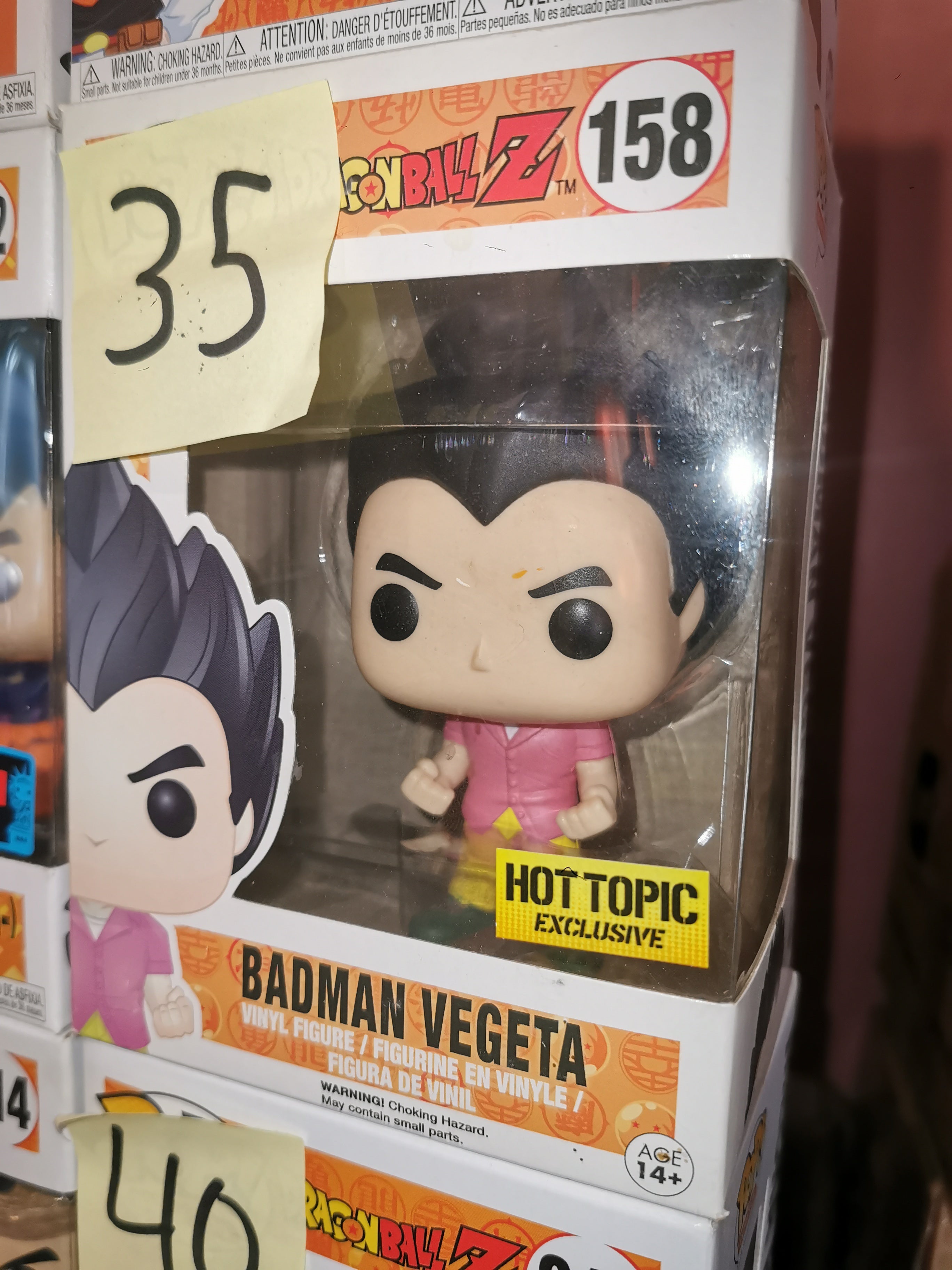 Badman Vegeta #158 Dragon Ball Z Funko Pop