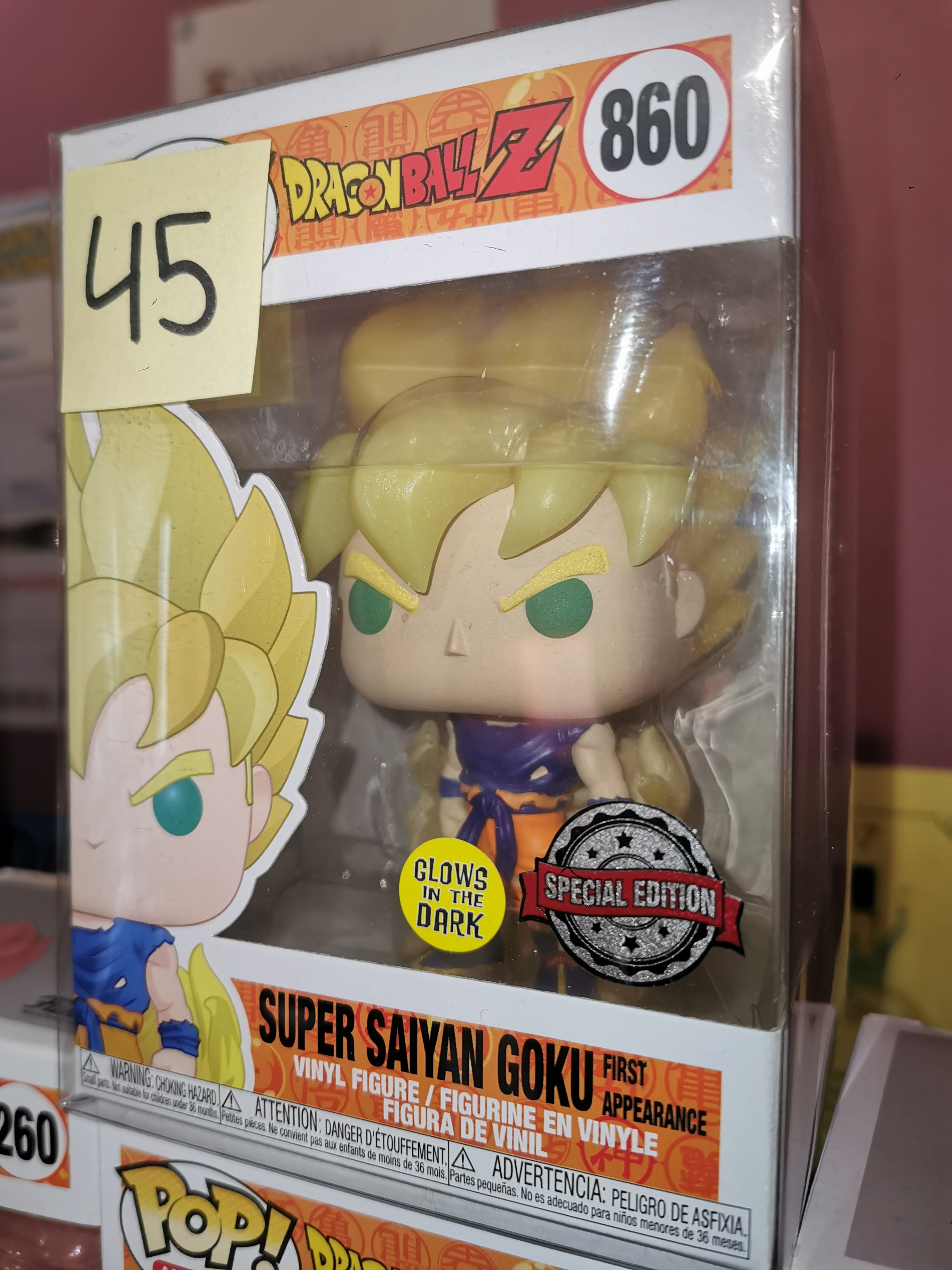 Super Saiyan Goku GITD #860 Dragon Ball Z Funko Pop