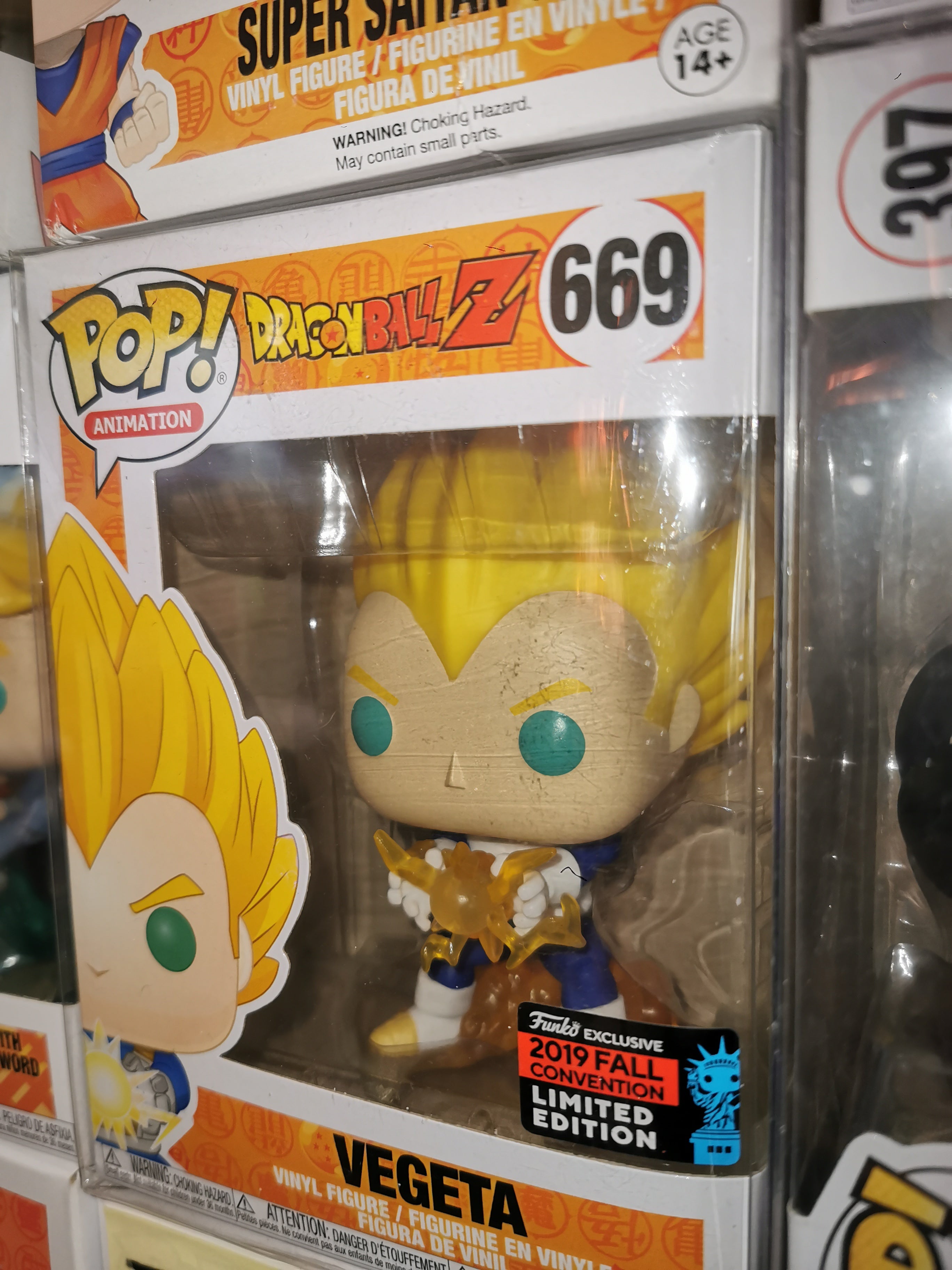 Vegeta #669 Dragon Ball Z Funko Pop (Entertainment Earth Exclusive)
