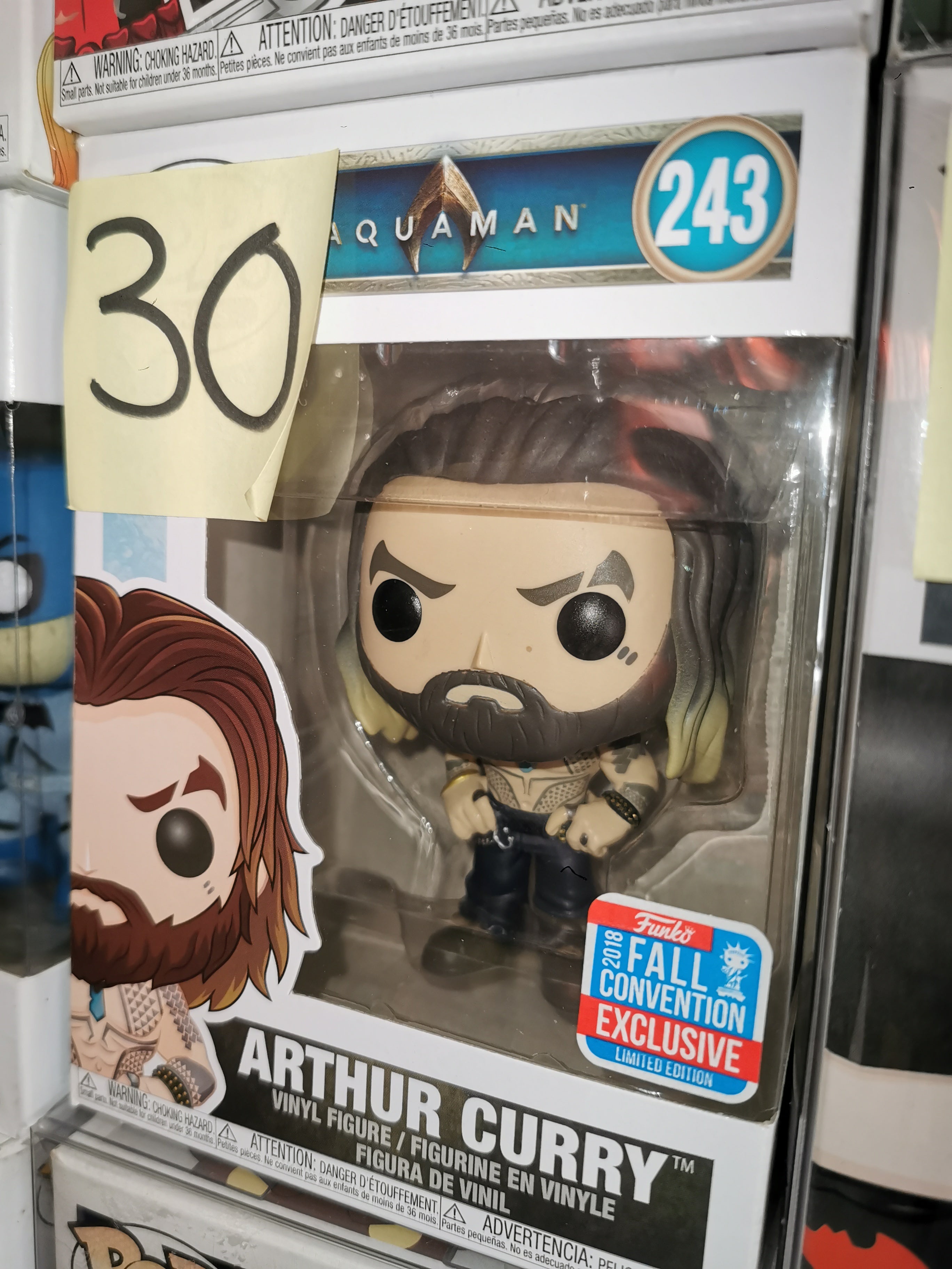Arthur Curry #243 Aquaman Funko Pop