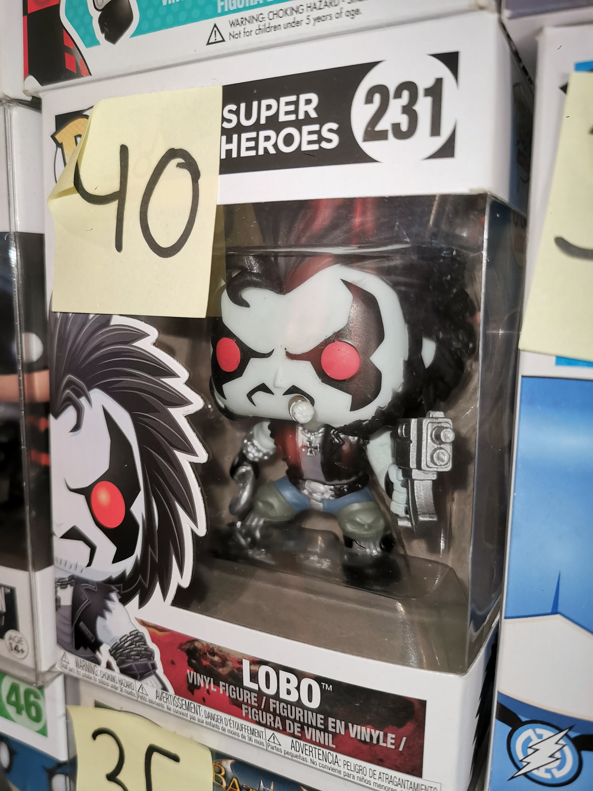 Lobo #231 DC Super Heroes Funko Pop