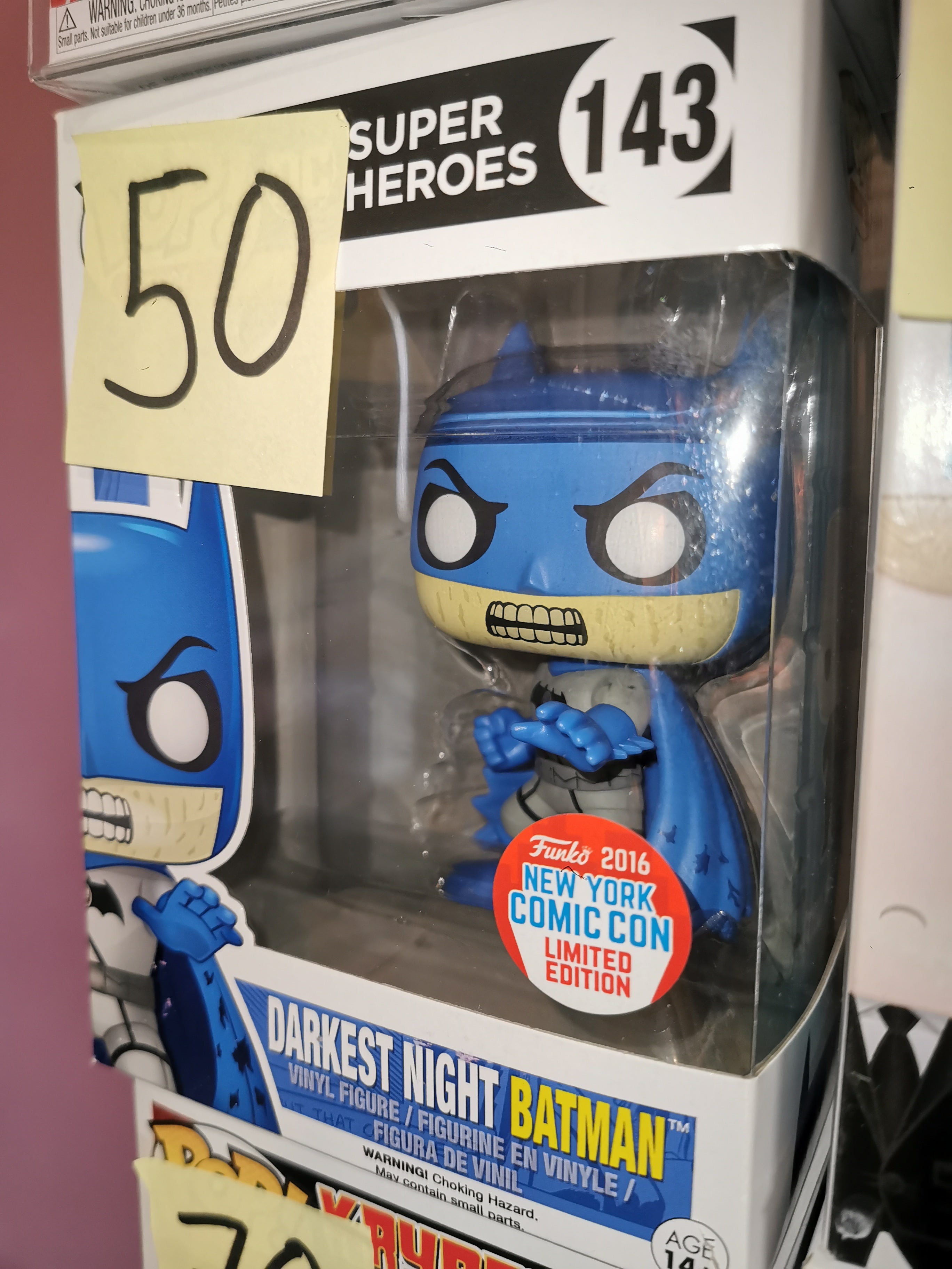 Darknest Night Batman #143 DC Super Heroes Funko Pop