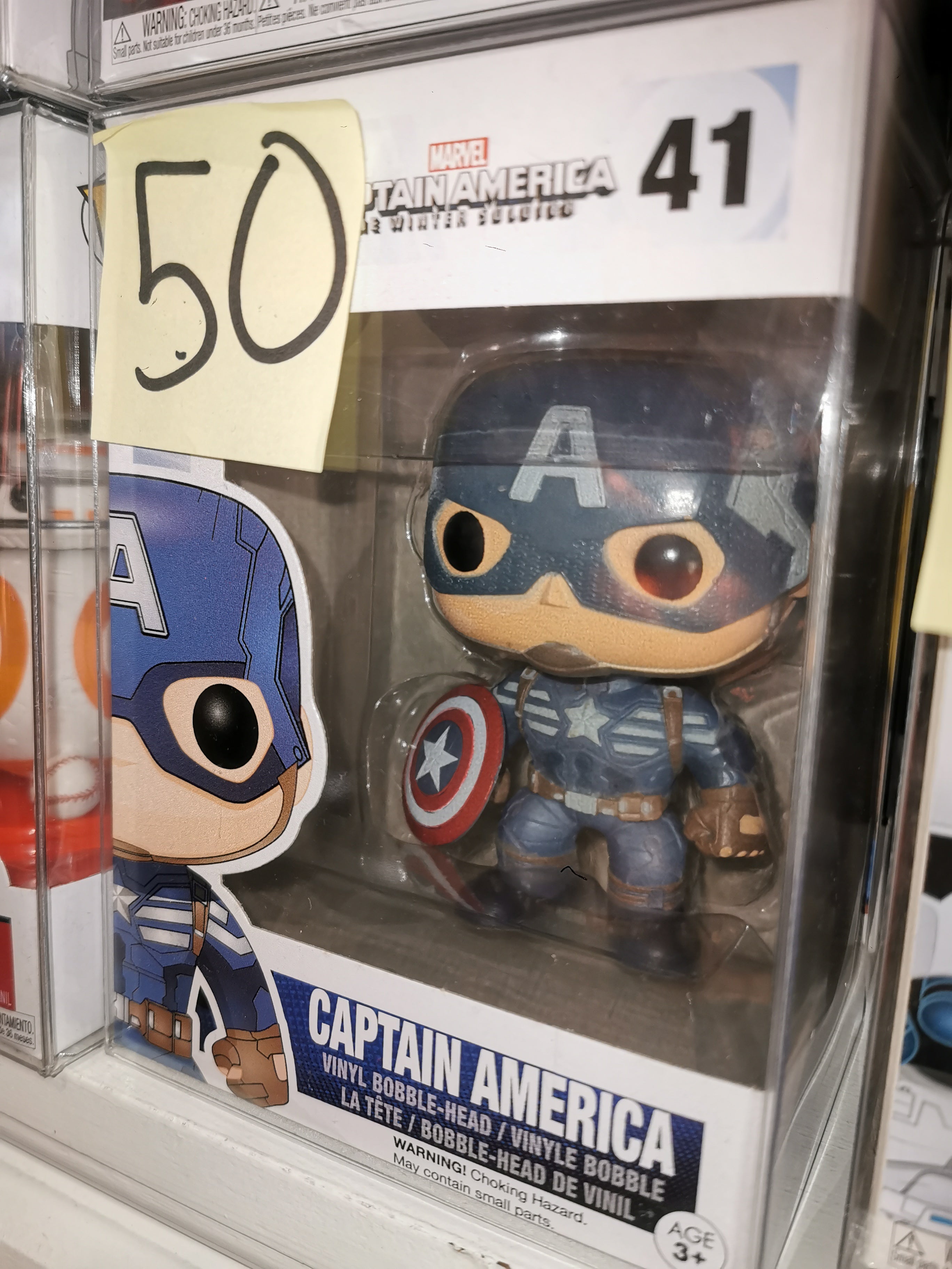 Captain America #41 Avengers Funko Pop