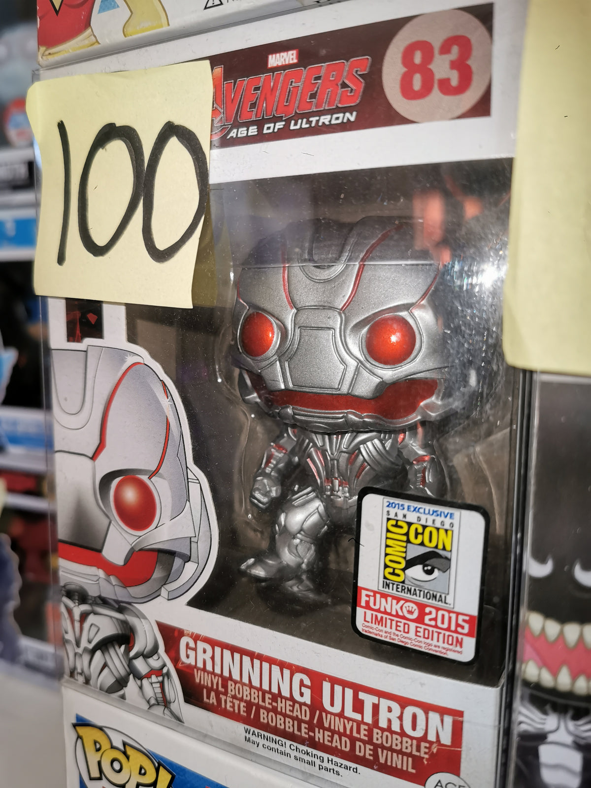 Grinning Ultron 2015 Exclusive #83 Avengers: Age of Ultron Funko Pop