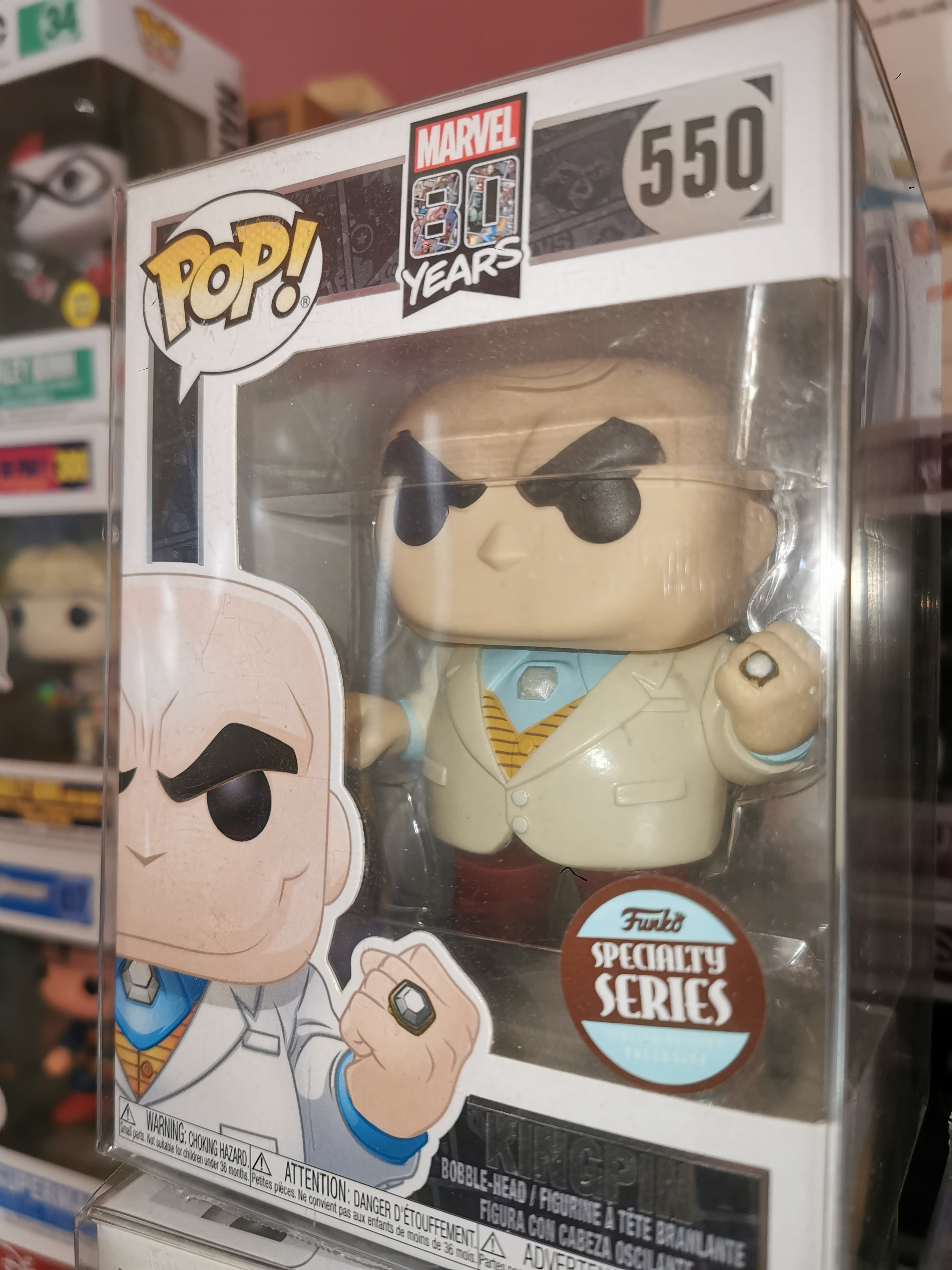 Kingpin 550 Marvel 80 Years Funko Pop! Specialty Series