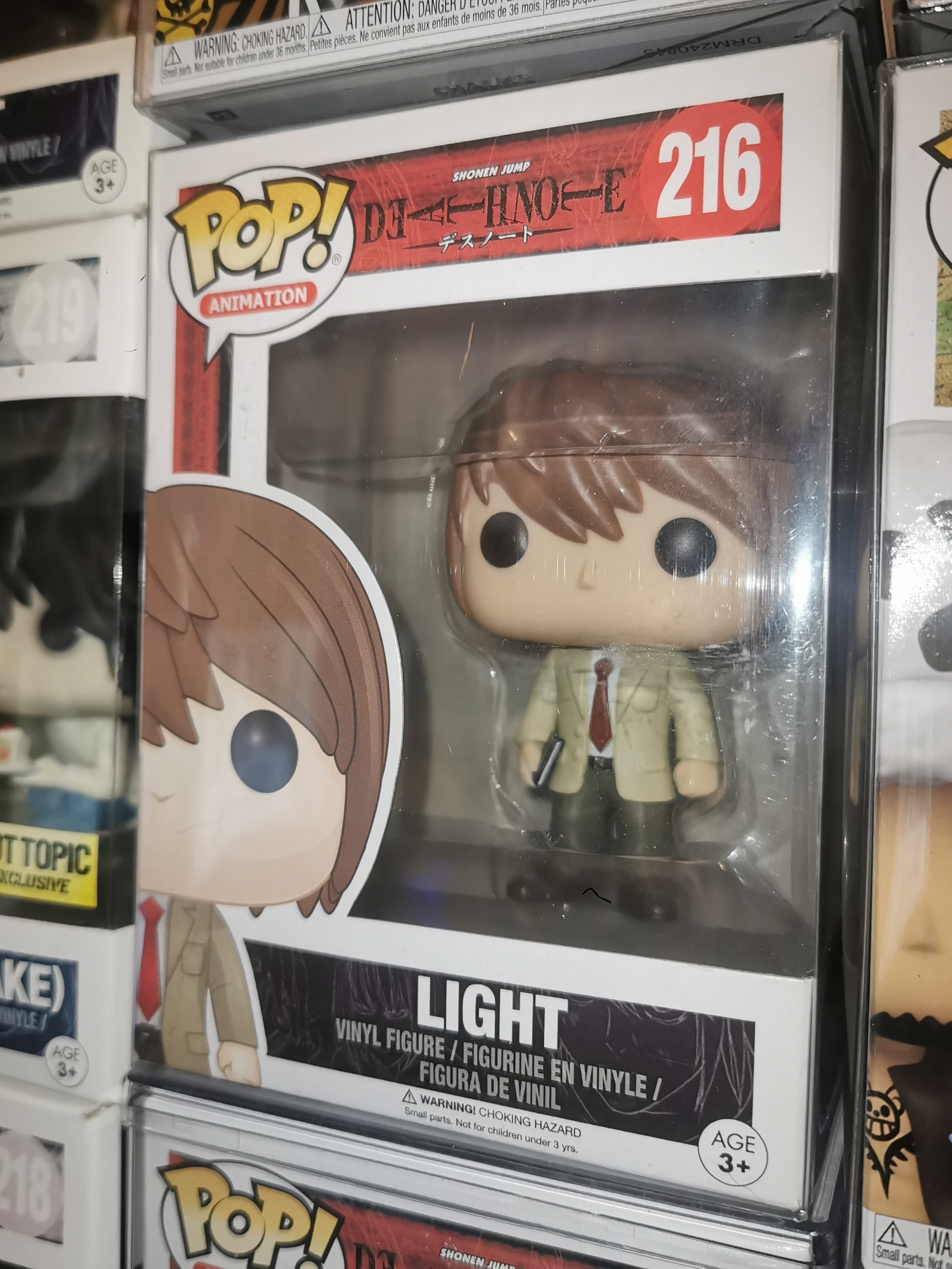 Light #216 Death Note Funko Pop
