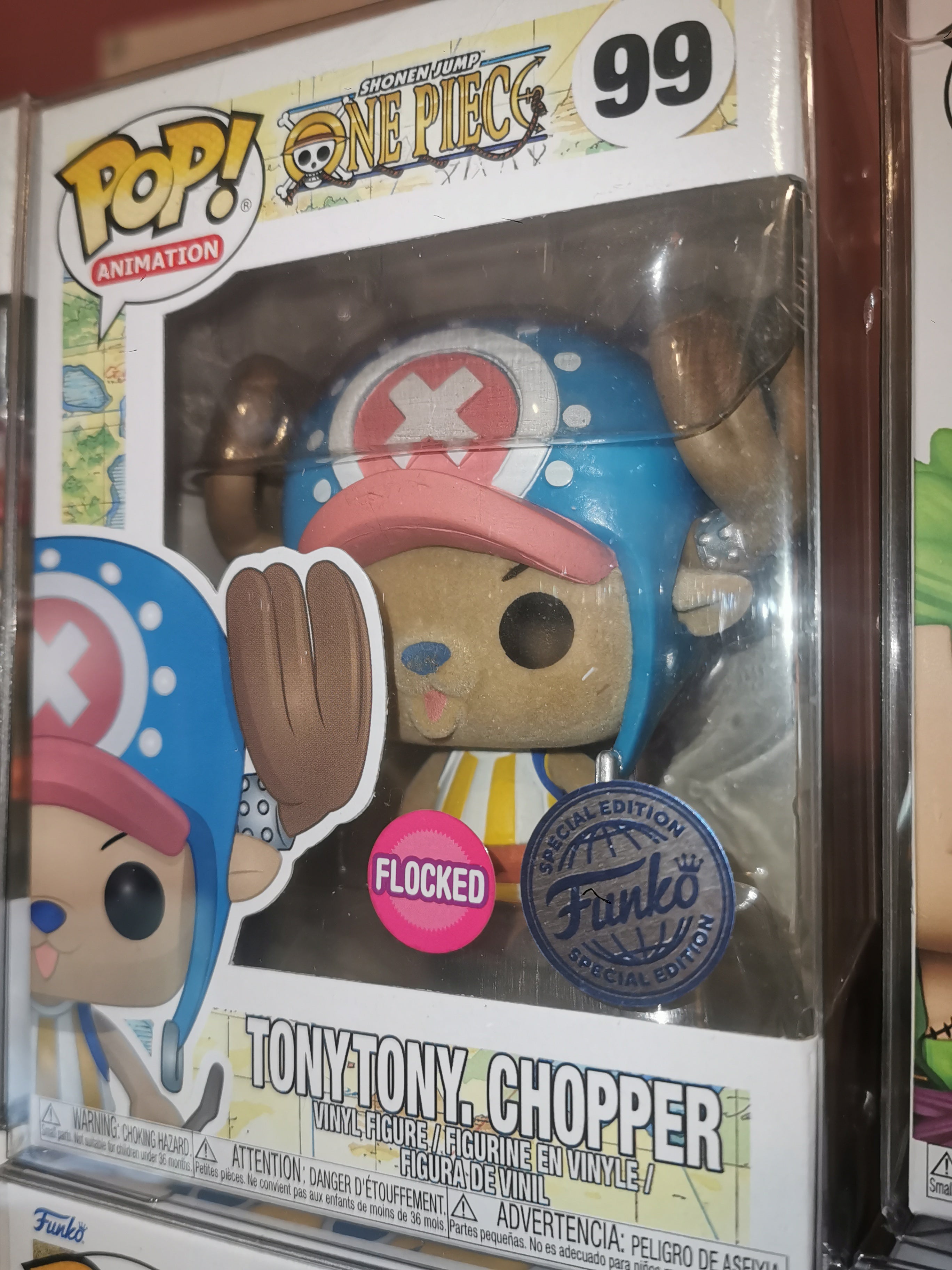 Tony Tony Chopper #99 FLOCKED One Piece Funko Pop