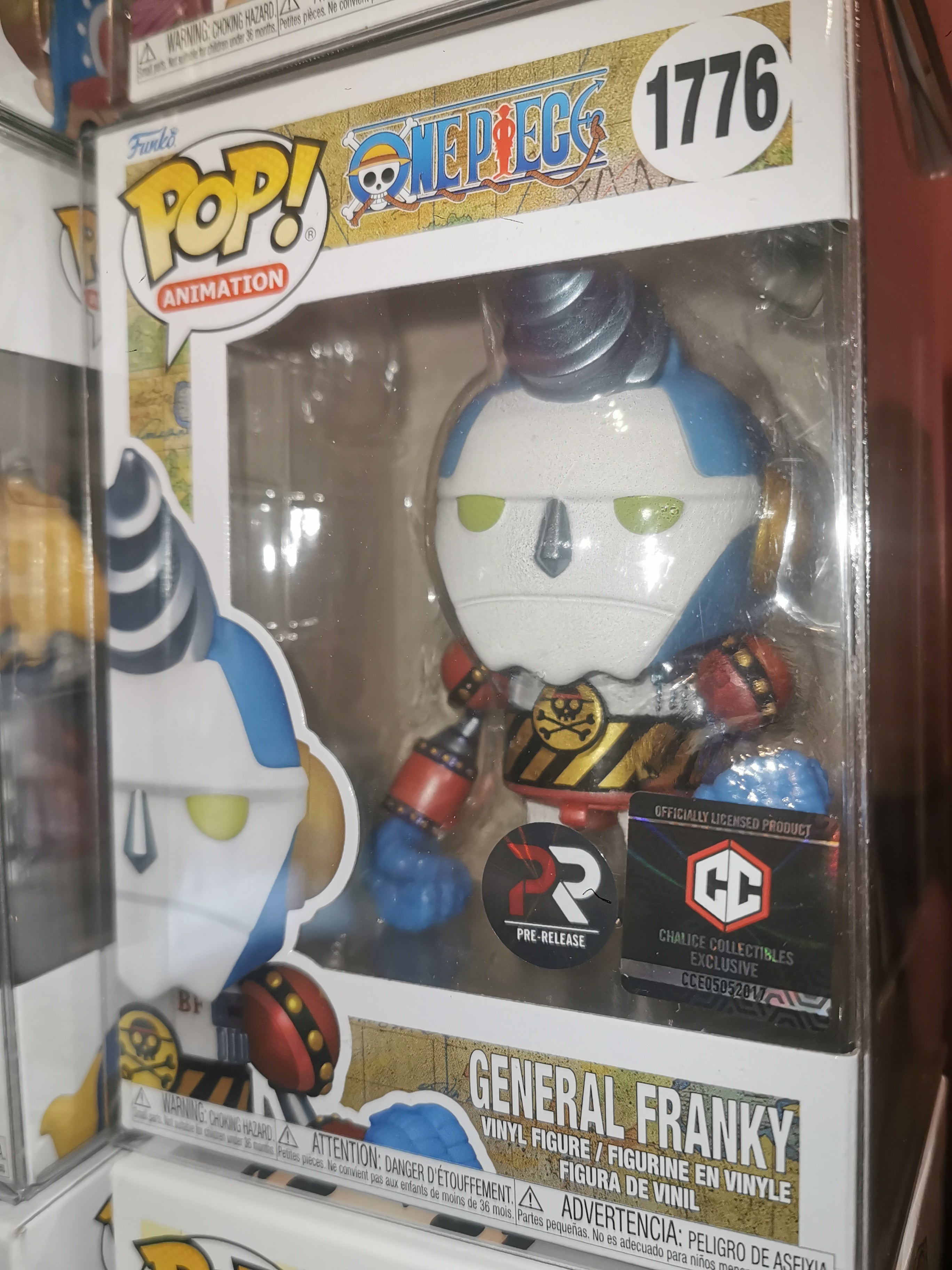 General Franky #1776 PRE-Release One Piece Funko Pop