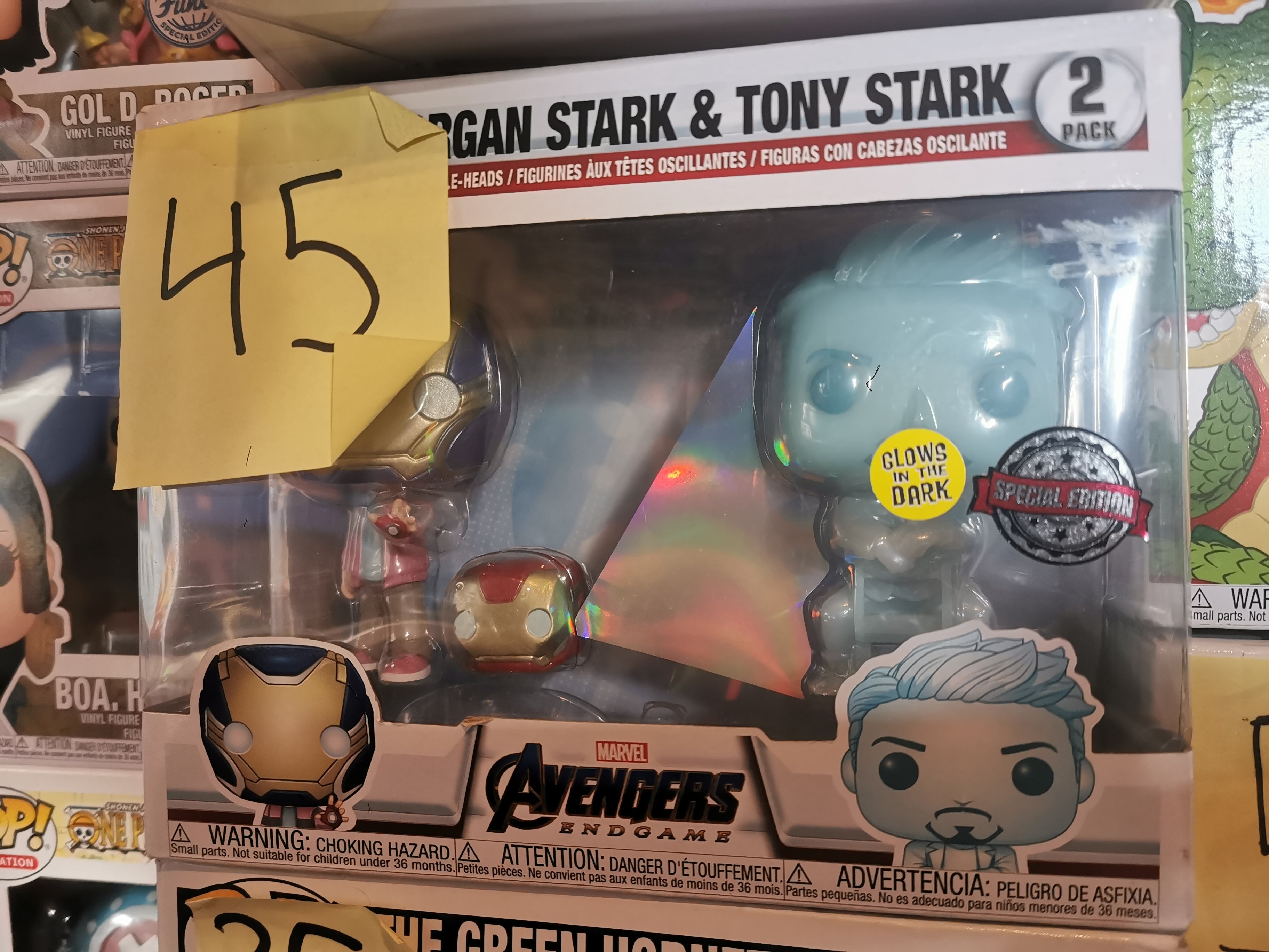 Morgan Stark & Tony Stark (2-Pack) Avengers: Endgame Funko Pop
