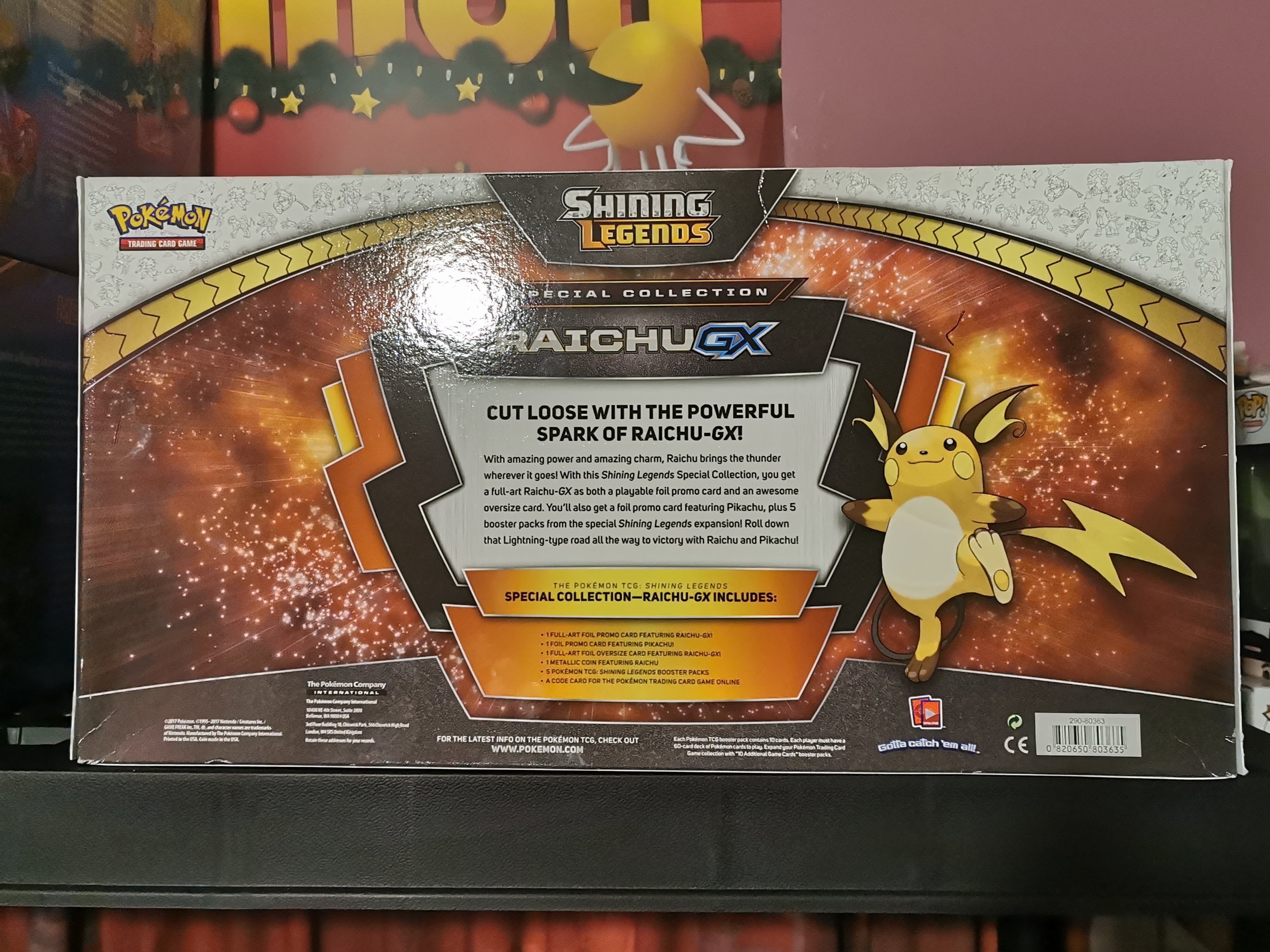Pokémon TCG: Shining Legends Special Collection – Raichu GX