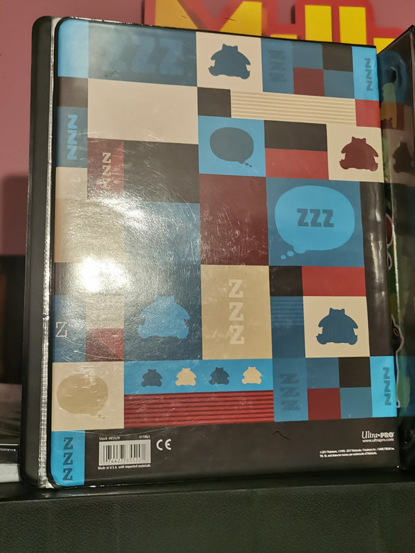 Pokémon TCG Snorlax 9-Pocket Card Portfolio Binder