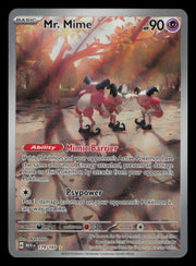 Mr. Mime 179/165 Illustration Rare 151 Pokemon