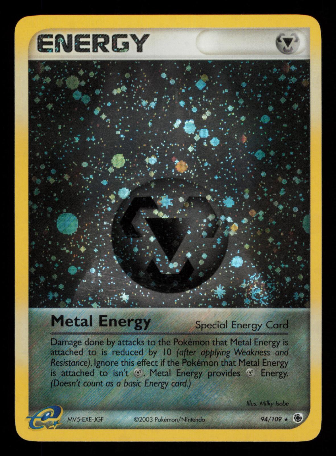 Metal Energy (Special) 94/109 Holo Promo League & Championship Cards Pokemon