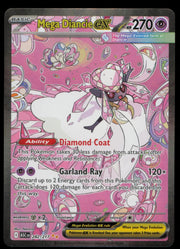 Mega Diancie ex 282/217 Special Illustration Rare Ascended Heroes Pokemon