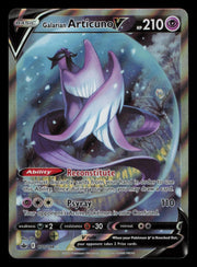 Galarian Articuno V 170/198 Ultra Rare Chilling Reign Pokemon Holo