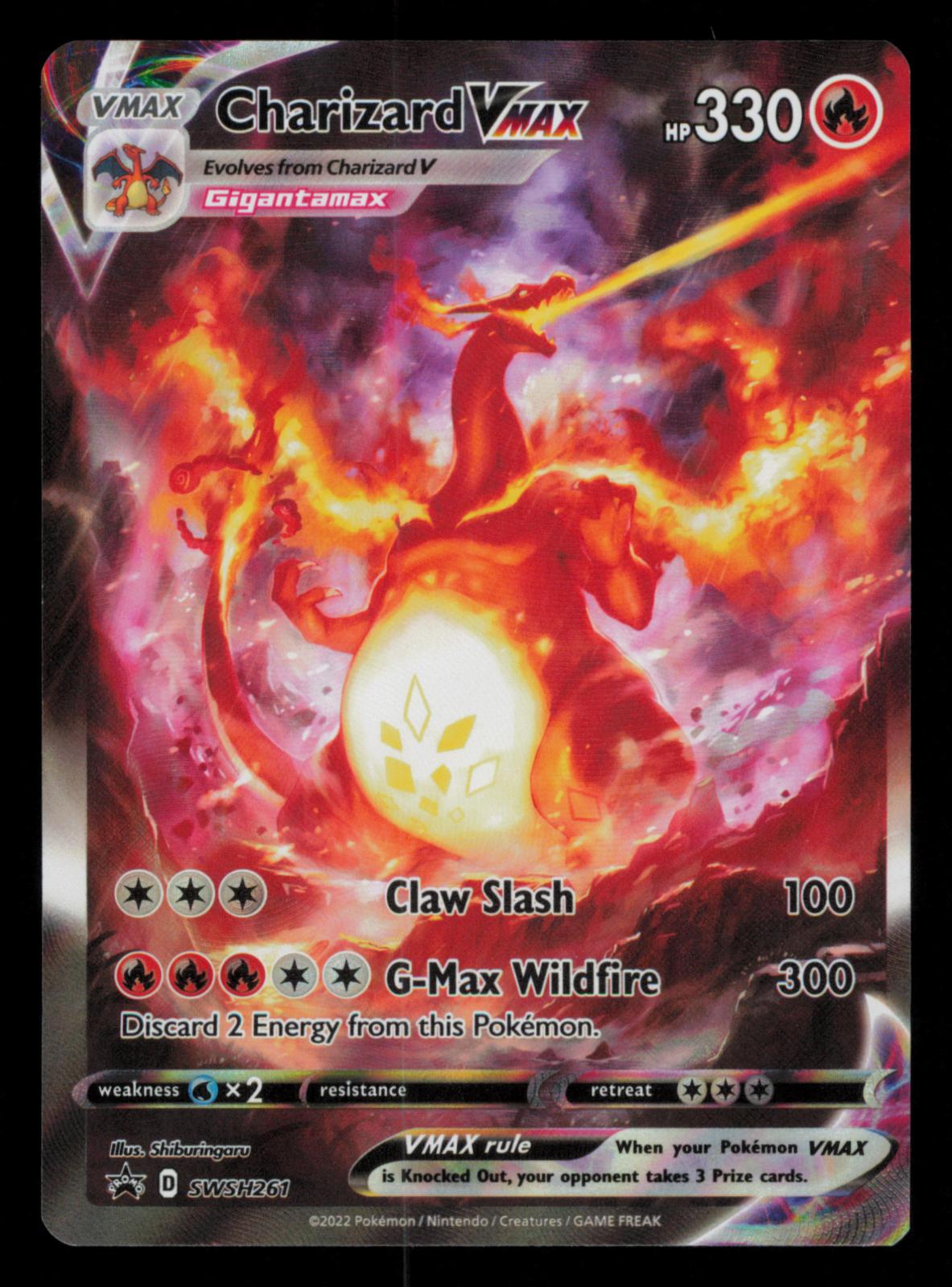 Charizard VMAX SWSH261 Holo Promo Sword & Shield Promo Pokemon