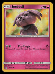 Snubbull 15/18 Common Detective Pikachu Pokemon