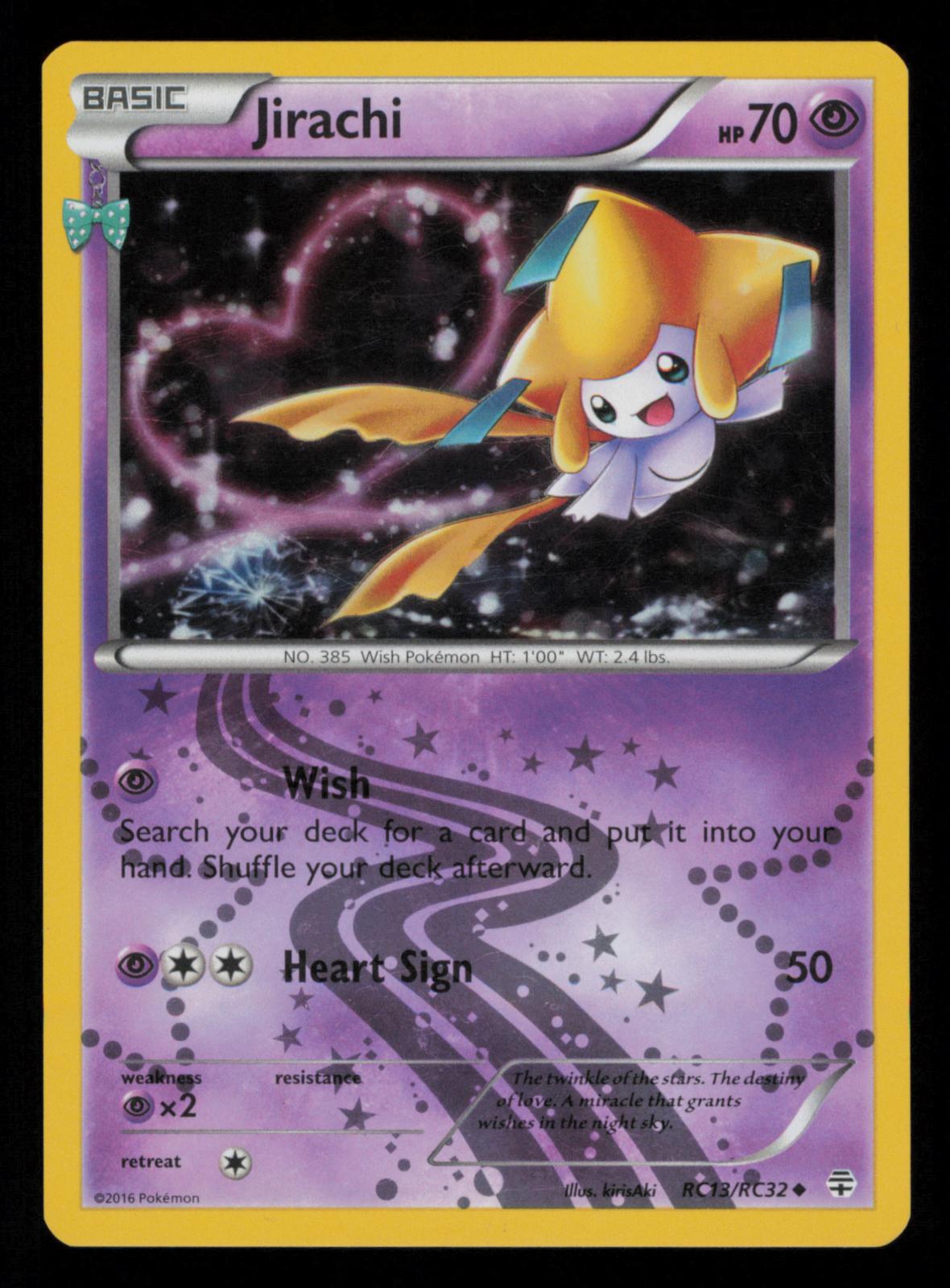 Jirachi RC13/RC32 Uncommon Generations Pokemon