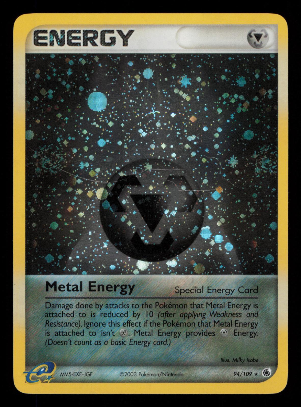 Metal Energy (Special) 94/109 Holo Promo League & Championship Cards Pokemon