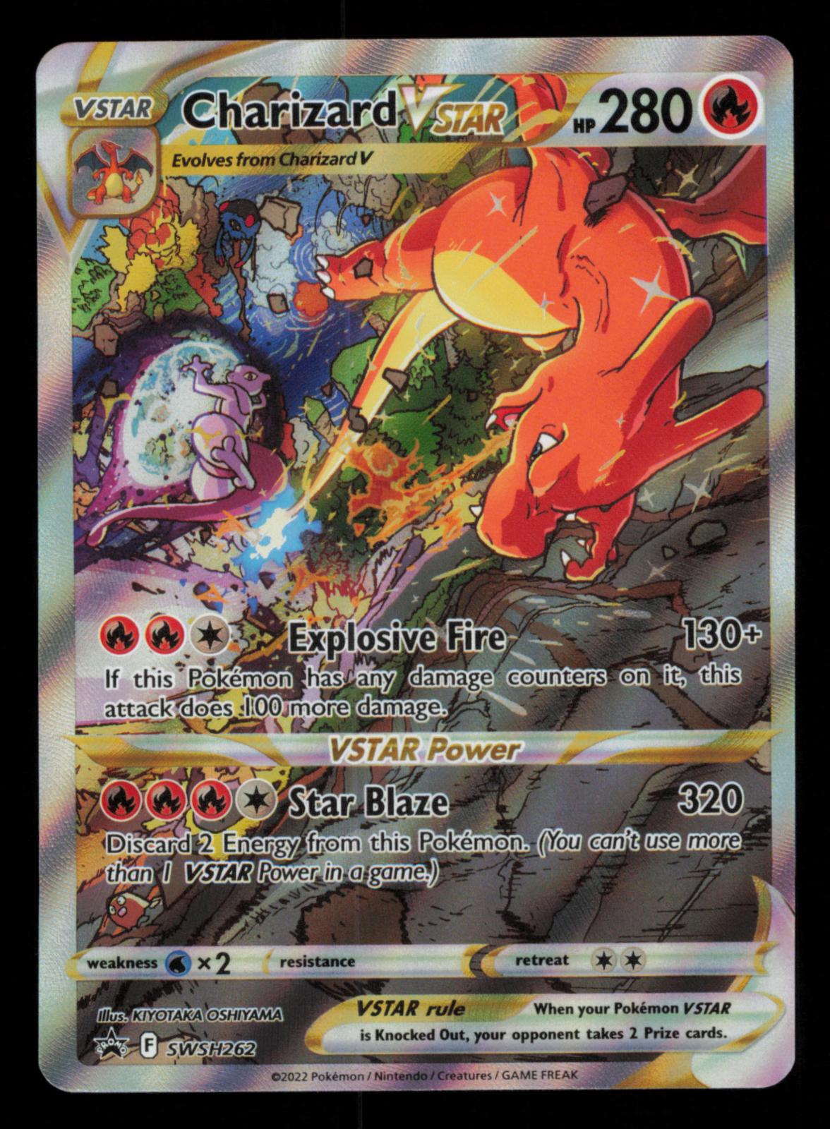 Charizard VSTAR SWSH262 Holo Promo Sword & Shield Promo Pokemon