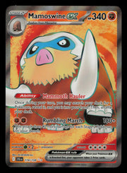 Mamoswine ex 174/159 Ultra Rare Journey Together Pokemon