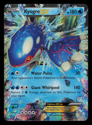 Kyogre EX 54/160 Holo EX Rare Primal Clash Pokemon