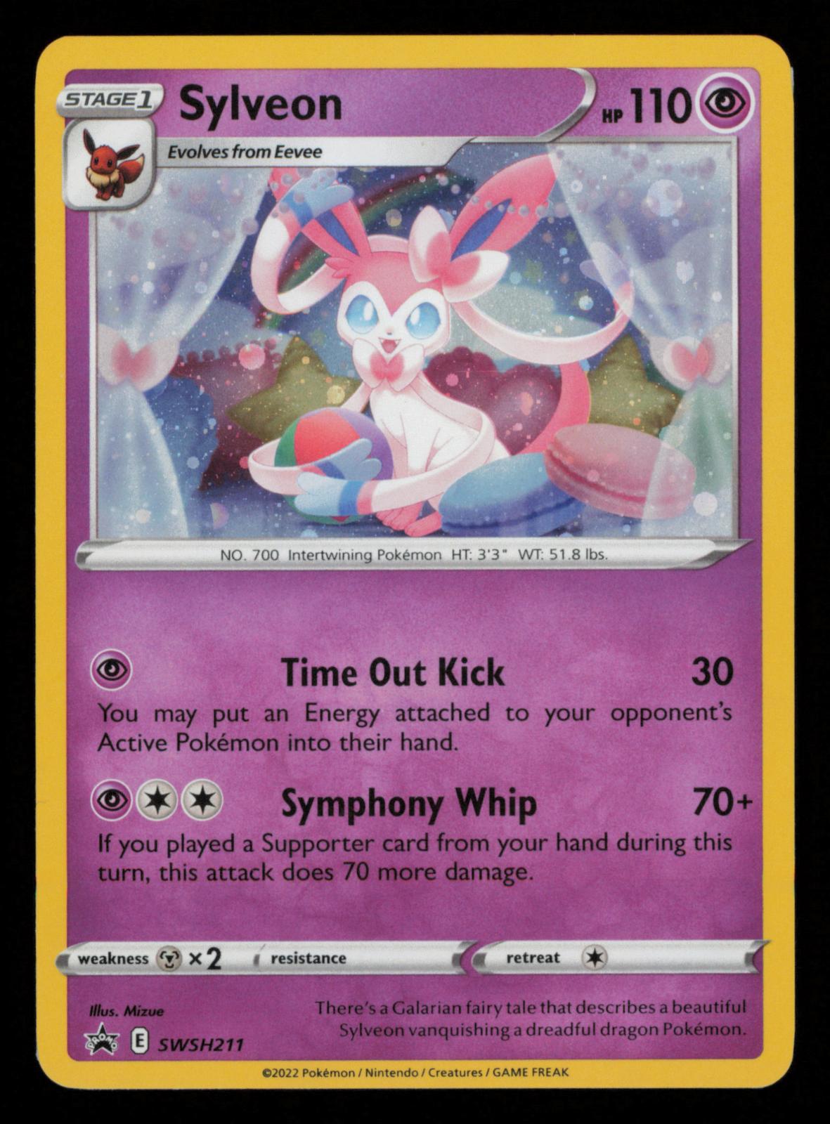 Sylveon SWSH211 Holo Promo Sword & Shield Promo Pokemon