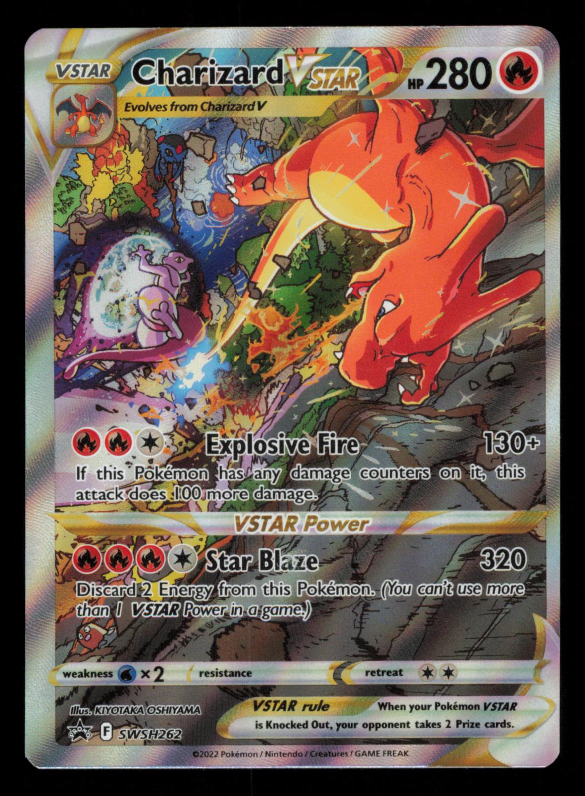 Charizard VSTAR SWSH262 Holo Promo Sword & Shield Promo Pokemon