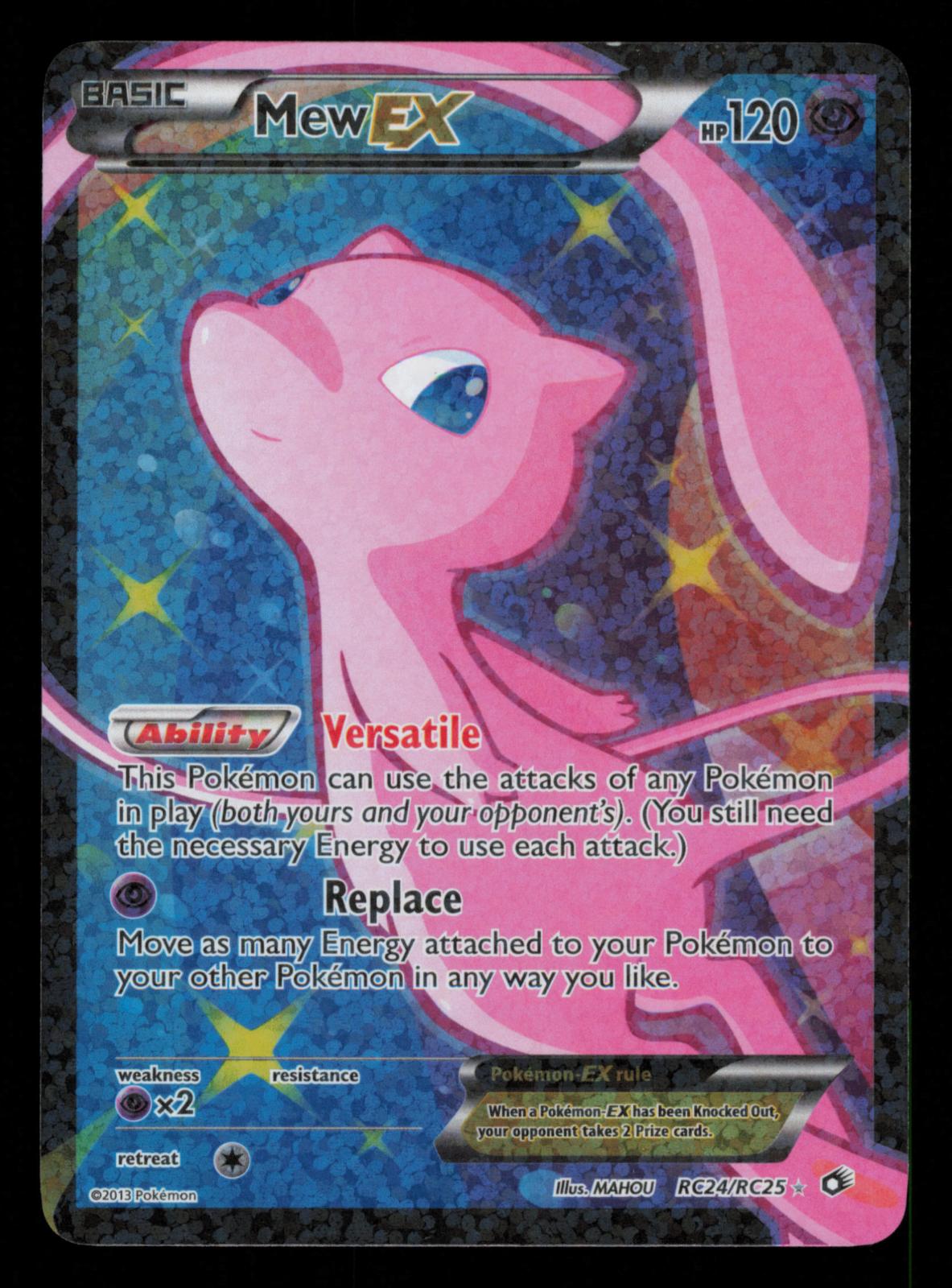 Mew EX (Full Art) RC24/RC25 Holo Legendary Treasures: Radiant Collection Pokemon