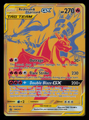 Reshiram & Charizard GX - SM247 Holo Promo Sun & Moon Promo Pokemon