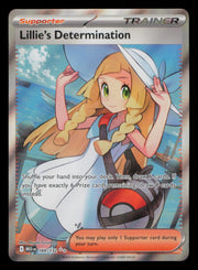 Lillie's Determination 169/132 Ultra Rare Mega Evolution Pokemon